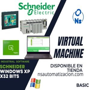 MÁQUINA VIRTUAL SCHNEIDER ELECTRIC BASIC 2025 WINDOWS XP x32 bits