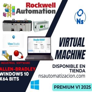 MÁQUINA VIRTUAL ALLEN-BRADLEY PREMIUM V1 2026 WINDOWS 10 x64 bits