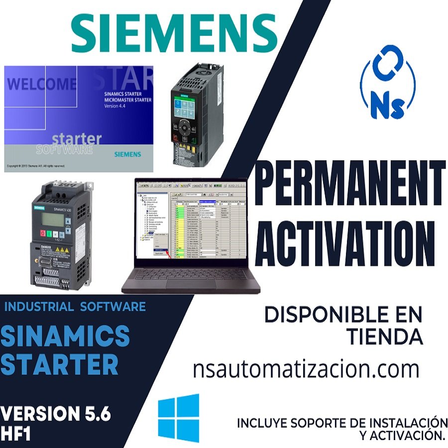 SIEMENS SINAMICS STARTER 5.6 HF1