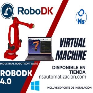 MÁQUINA VIRTUAL ROBODK 4.0 WINDOWS 10 X64 BITS