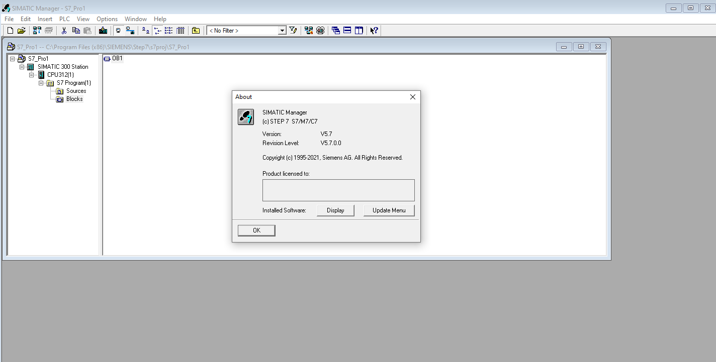 SIEMENS STEP 7 SIMATIC MANAGER V 5.7 PROFESIONAL - Image 2