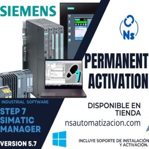 SIEMENS STEP 7 SIMATIC MANAGER V 5.7 PROFESIONAL