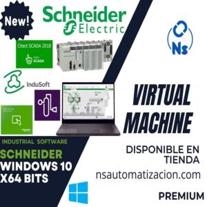 MÁQUINA VIRTUAL SCHNEIDER ELECTRIC PREMIUM 2026 WINDOWS 10 x64 BITS