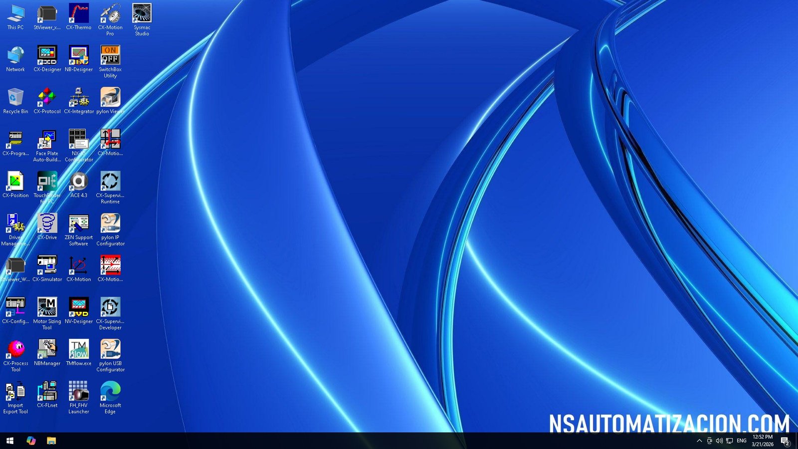 MÁQUINA VIRTUAL OMRON PREMIUM 2026 WINDOWS 10 x64 bits - Image 2