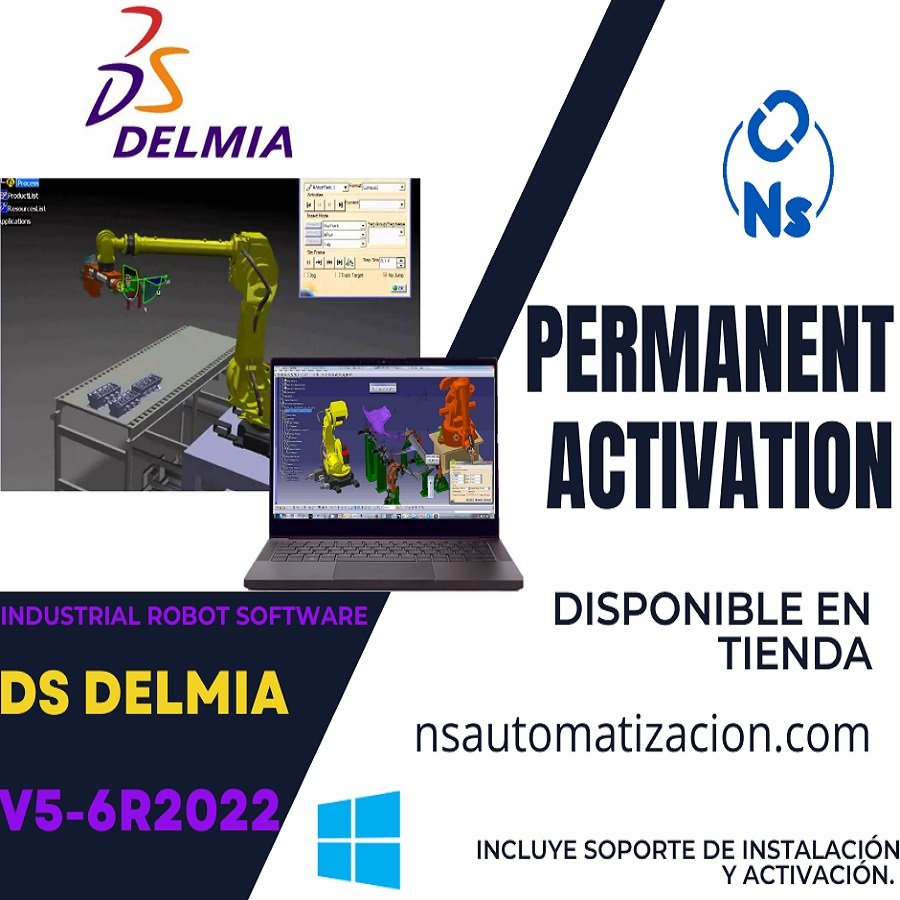 DS DELMIA V5-6R2022 (V5R32)