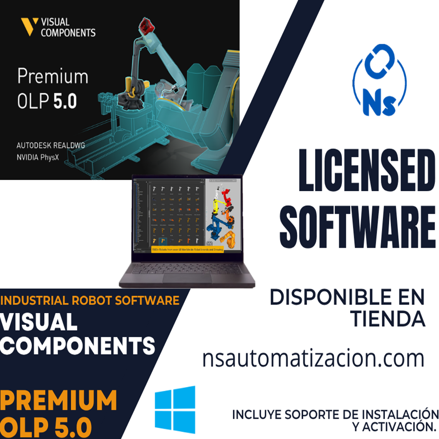 VISUAL COMPONENTS PREMIUM OLP 5.0